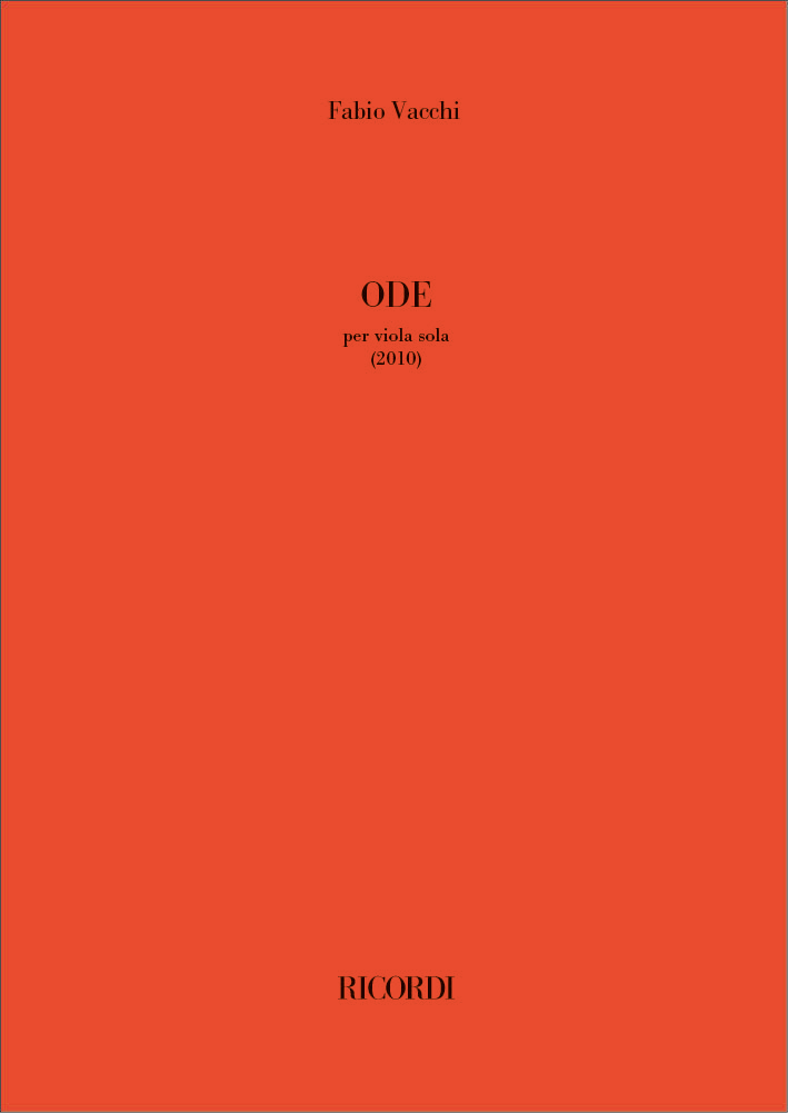 Ode&nbsp;&nbsp;Viola&nbsp;&nbsp;Partitur