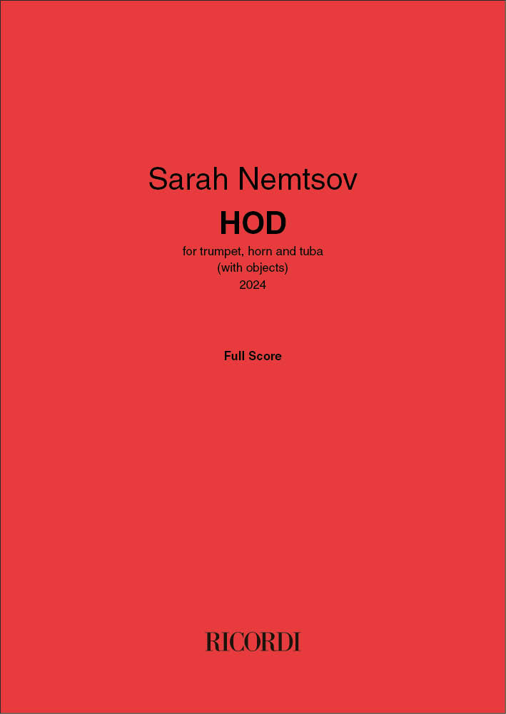 Hod&nbsp;&nbsp;Brass Trio&nbsp;&nbsp;Partitur + Stimmen