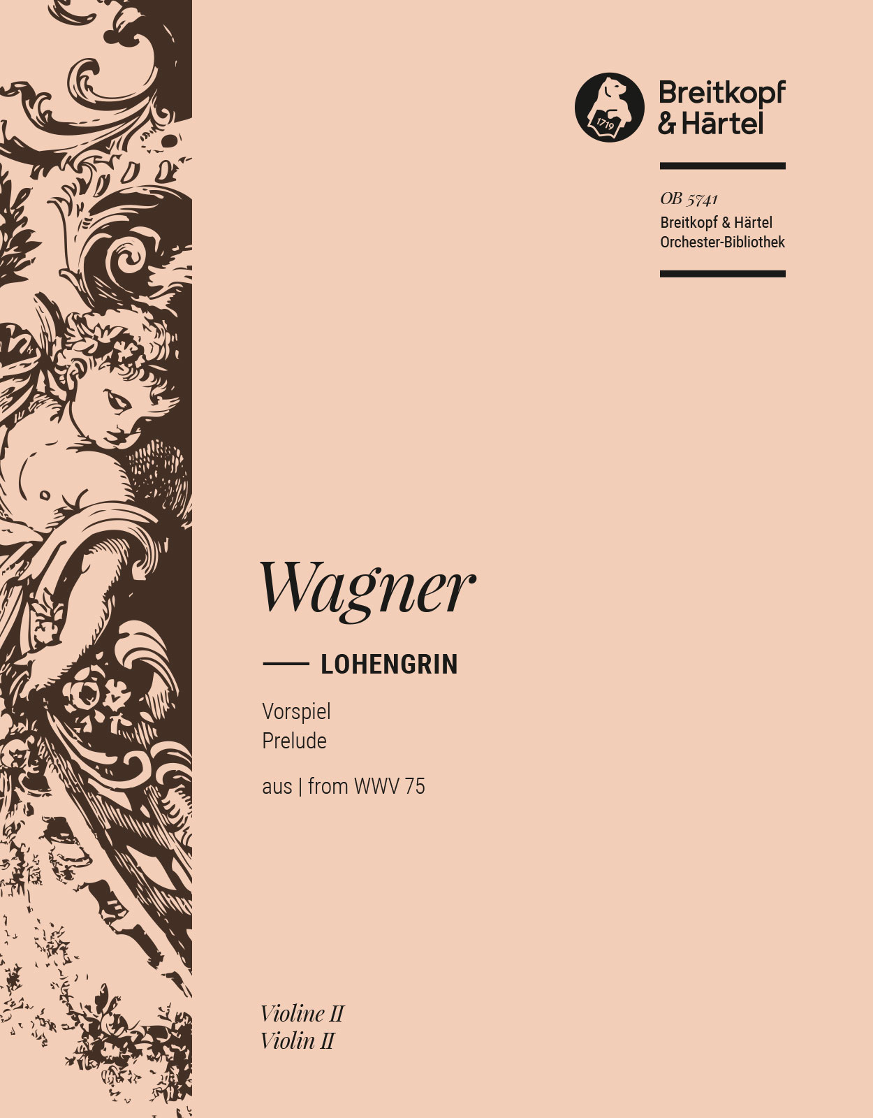 Lohengrin WWV 75&nbsp;&nbsp;Orchester&nbsp;&nbsp;Violine 2