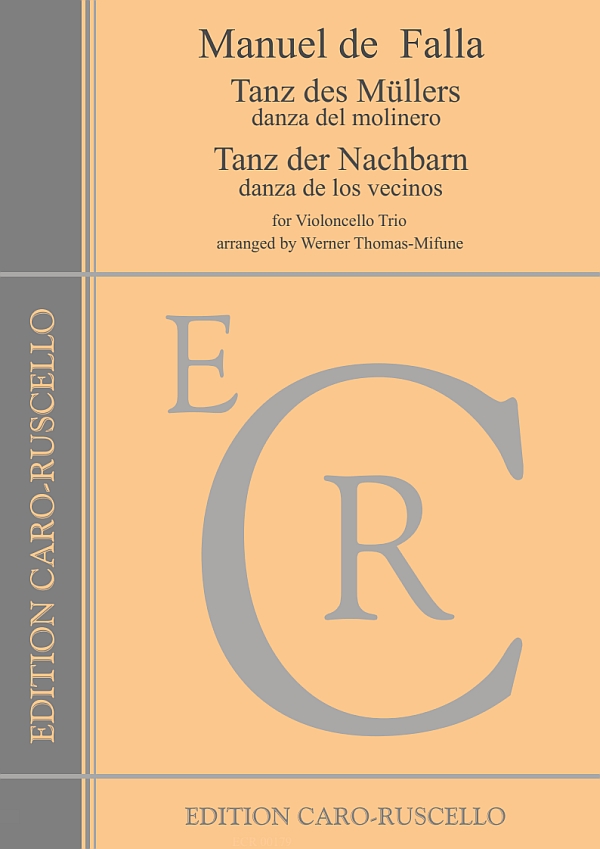 Tanz des Müllers und Tanz der Nachbarn &nbsp;&nbsp;for violoncello trio&nbsp;&nbsp;parts