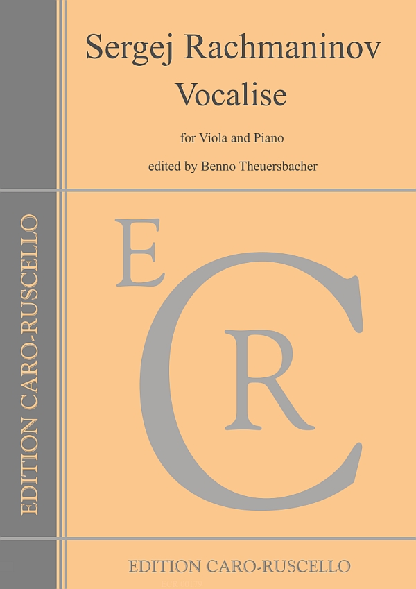 Vocalise&nbsp;&nbsp;for viola and piano&nbsp;&nbsp; 