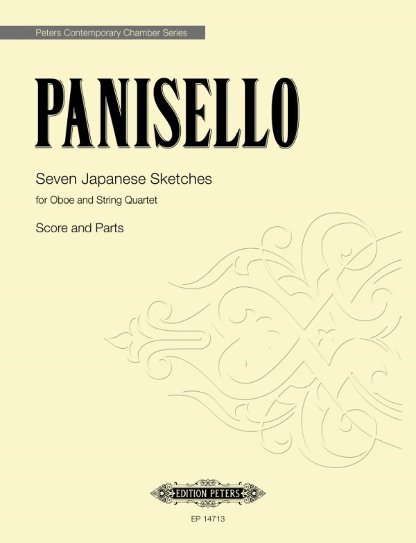 Seven Japanese Sketches&nbsp;&nbsp;for oboe and string quartet&nbsp;&nbsp;score and parts
