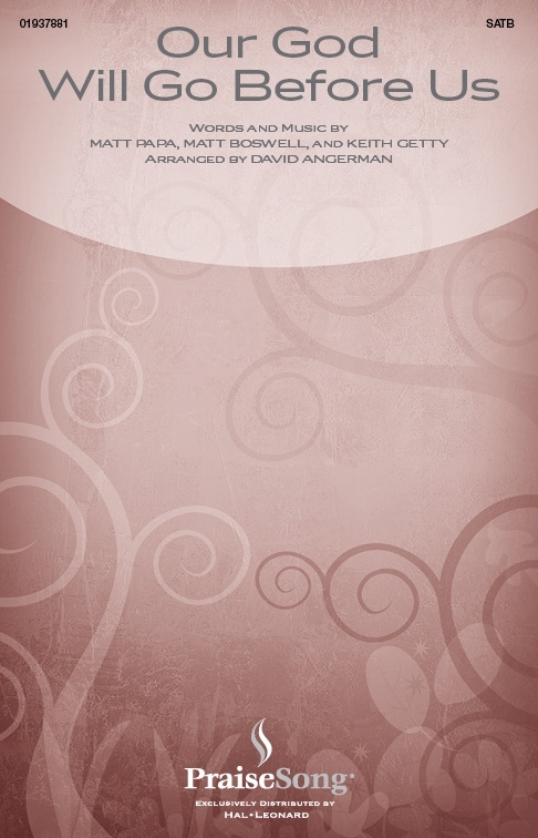 Our God Will Go Before Us&nbsp;&nbsp;SATB&nbsp;&nbsp;Chorpartitur