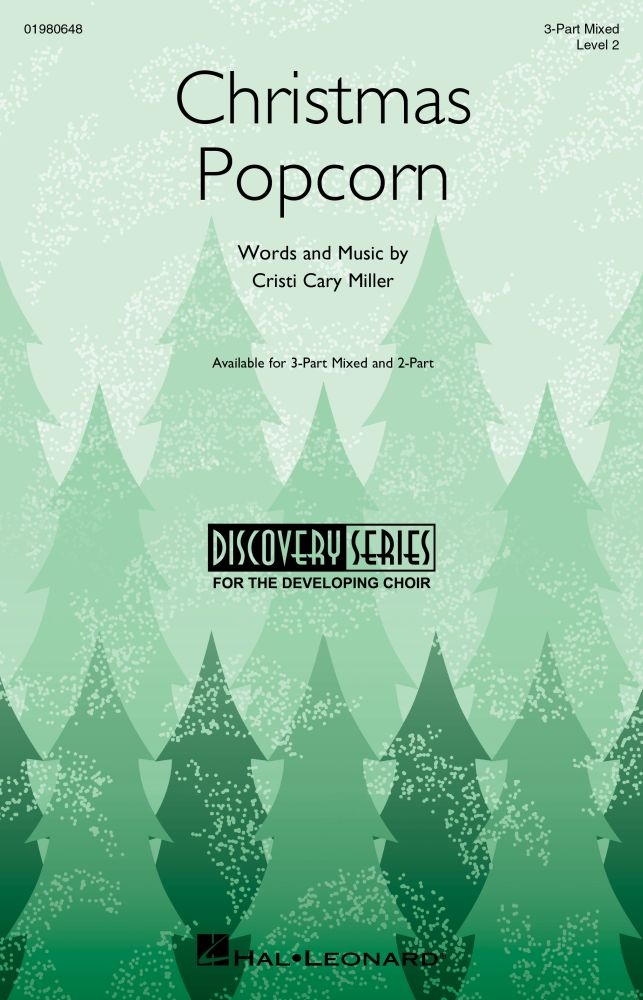 Christmas Popcorn&nbsp;&nbsp;3-Part Mixed Choir&nbsp;&nbsp;Chorpartitur