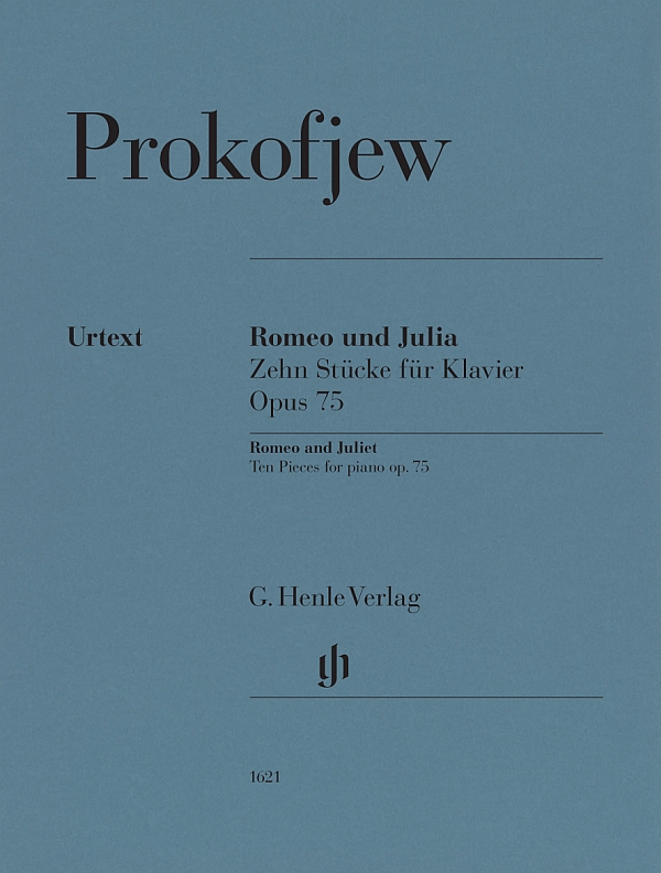 Romeo und Julia - 10 Stücke op.75&nbsp;&nbsp;für Klavier&nbsp;&nbsp;