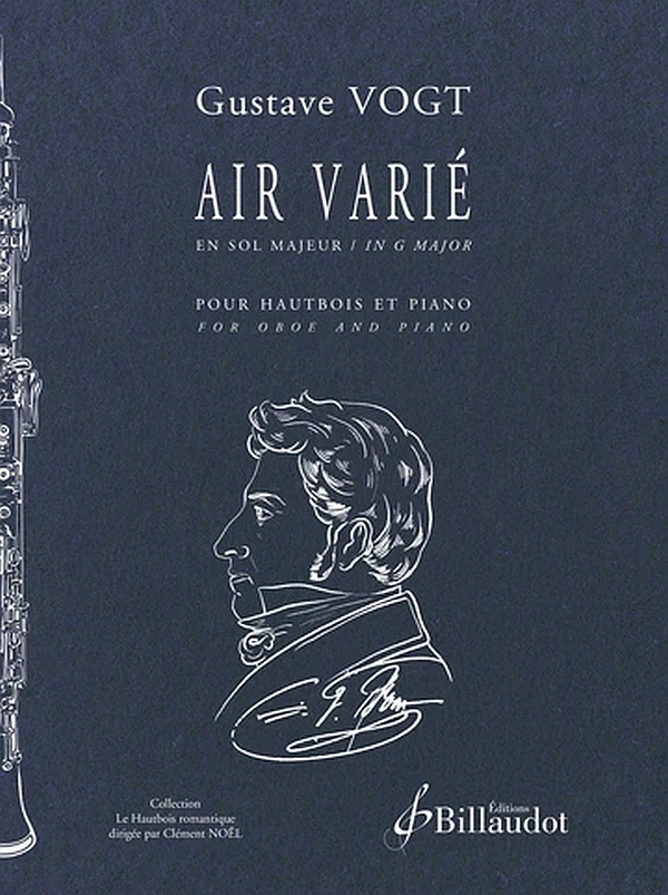 Air Varié en sol majeur&nbsp;&nbsp;pour hautbois et piano&nbsp;&nbsp;