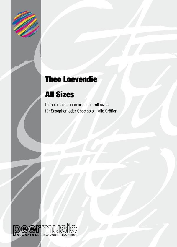 All Sizes&nbsp;&nbsp;für Saxophon oder Oboe - alle Lagen/Grössen&nbsp;&nbsp;