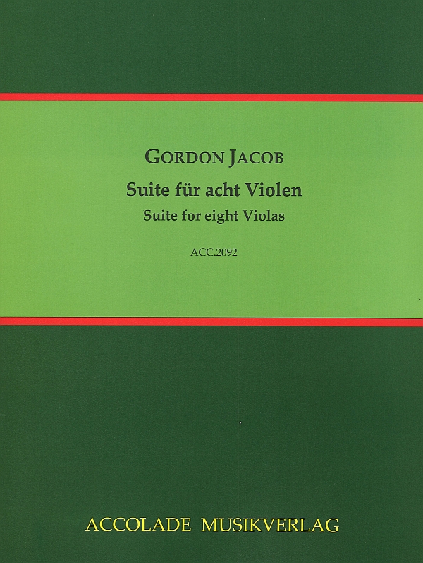Suite&nbsp;&nbsp;für 8 Violen&nbsp;&nbsp;Partitur und Stimmen