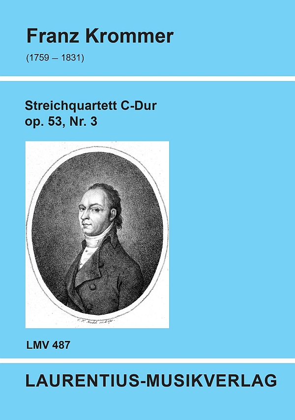Streichquartett C-Dur op,53 Nr.3&nbsp;&nbsp;für Streichquartett&nbsp;&nbsp;Partitur und Stimmen