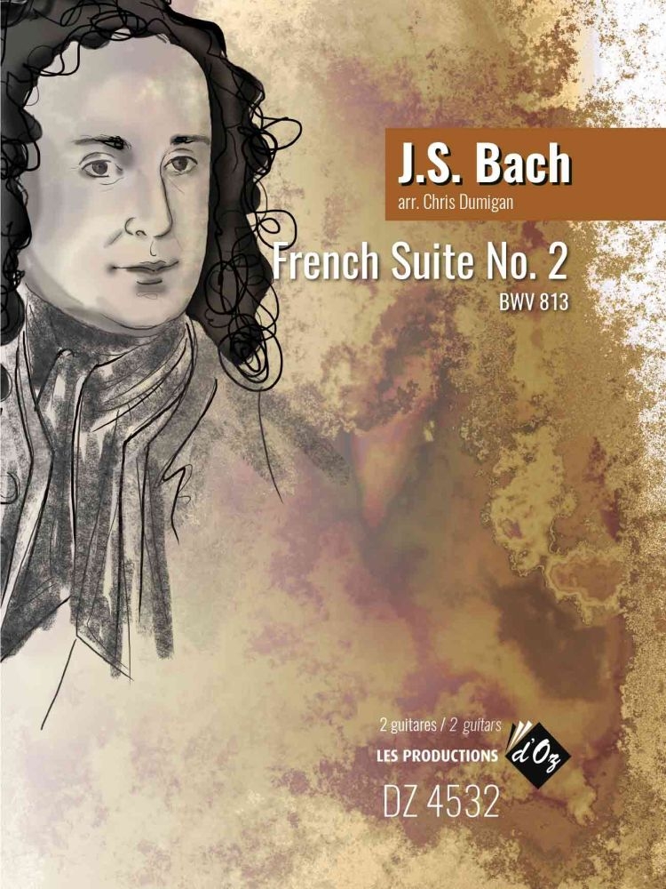 French Suite No. 2, BWV 813&nbsp;&nbsp;Guitar Duet&nbsp;&nbsp;Buch + Einzelstimme(n)