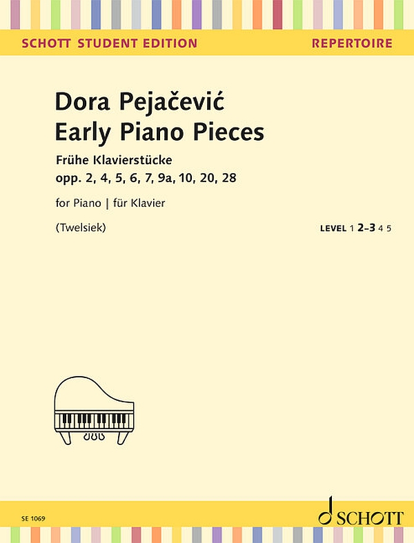 Early Piano Pieces opp. 2, 4, 5, 6, 7, 9a, 10, 20, 28&nbsp;&nbsp;for piano&nbsp;&nbsp;