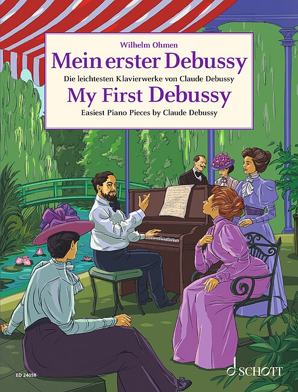 Mein erster Debussy - My First Debussy&nbsp;&nbsp;für Klavier (leicht gesetzt)&nbsp;&nbsp;