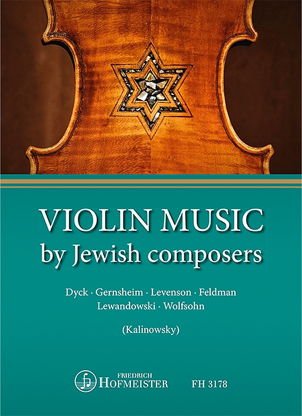Violin Music by Jewish Composers&nbsp;&nbsp;for violin and piano&nbsp;&nbsp;