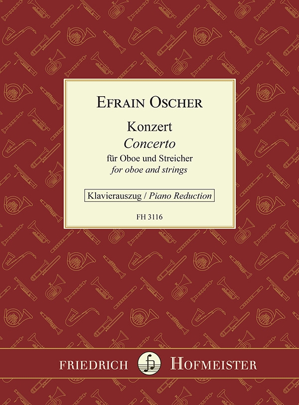 Konzert&nbsp;&nbsp;für Oboe und Streicher&nbsp;&nbsp;Klavierauszug mit Solostimme
