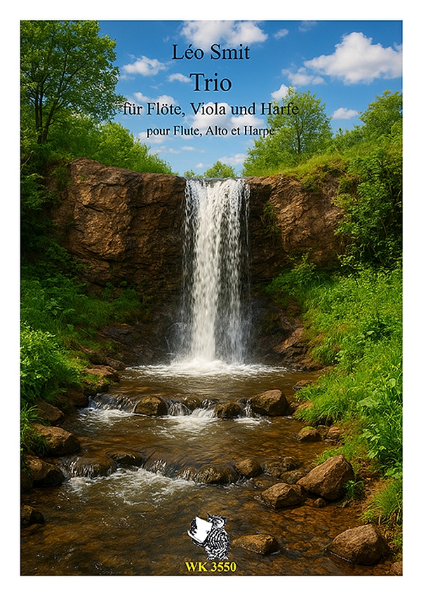 Trio &nbsp;&nbsp;für Flöte, Viola und Harfe&nbsp;&nbsp;Stimmen