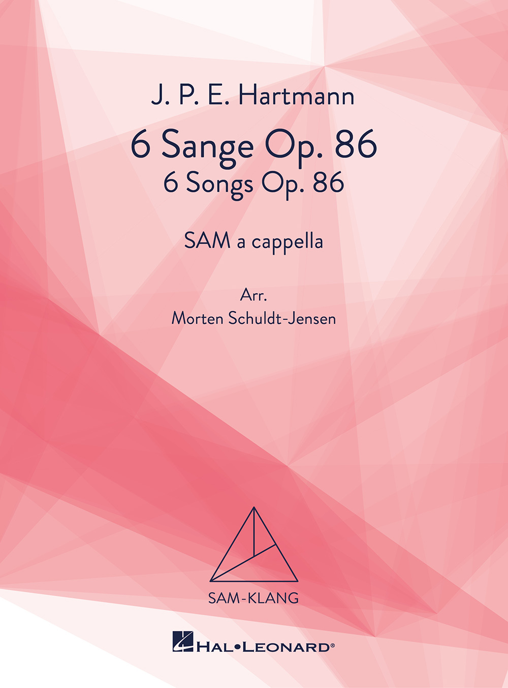 6 Sange for blandet kor Op. 86&nbsp;&nbsp;SAM a Cappella&nbsp;&nbsp;Chorpartitur