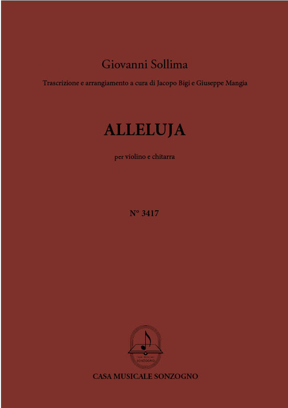 Alleluja&nbsp;&nbsp;Violin and Guitar&nbsp;&nbsp;Buch + Einzelstimme(n)