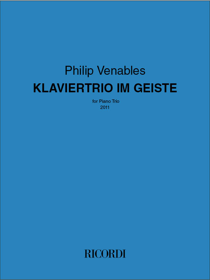 Klaviertrio im Geiste&nbsp;&nbsp;Piano and Strings&nbsp;&nbsp;Partitur