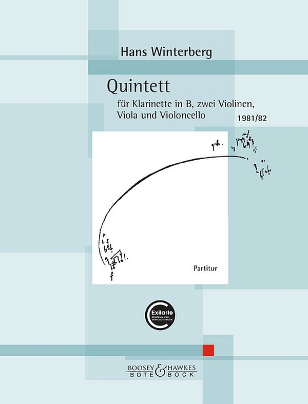 Quintett (1981/82)&nbsp;&nbsp;für Klarinette in B, 2 Violinen, Viola und Violoncello&nbsp;&nbsp;Partitur und Stimmen