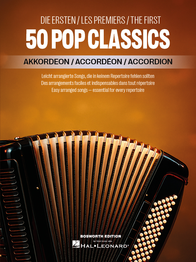 Die ersten 50 Pop Classics Akkordeon&nbsp;&nbsp;für Akkordeon&nbsp;&nbsp; 