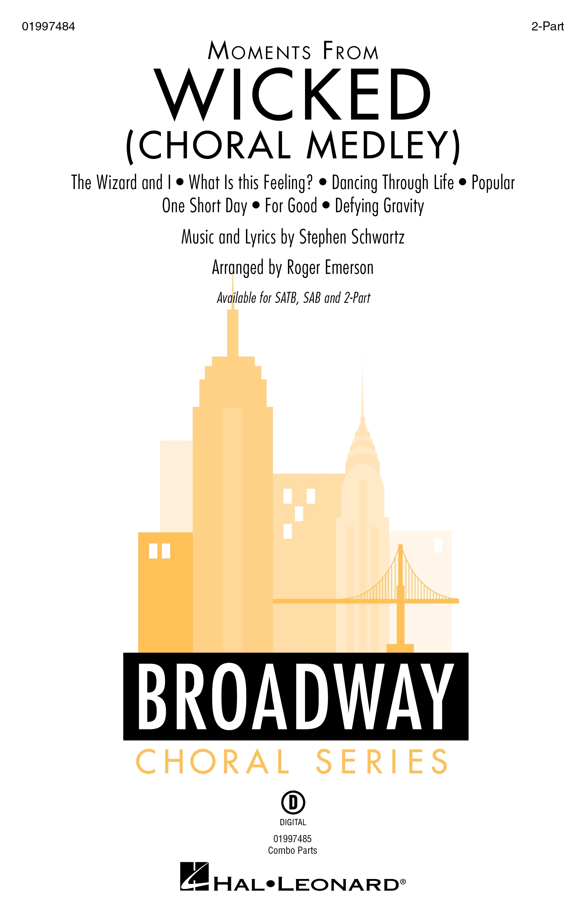 Moments from Wicked (Choral Medley)&nbsp;&nbsp;2-Part Choir&nbsp;&nbsp;Chorpartitur