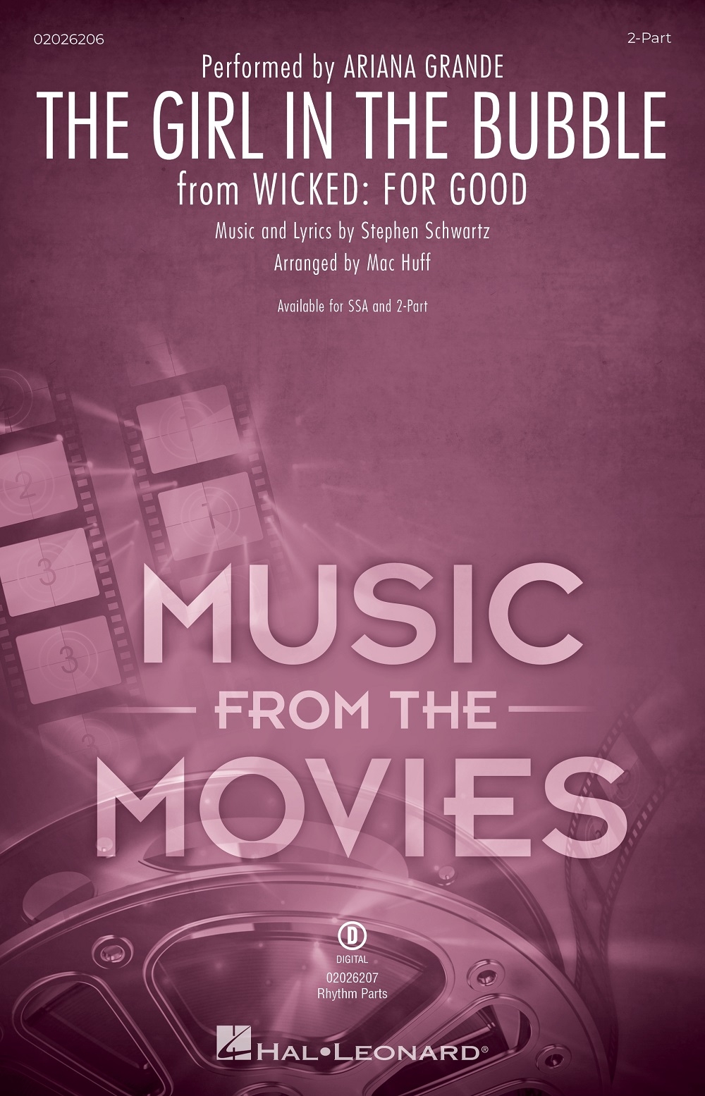 The Girl in the Bubble&nbsp;&nbsp;2-Part Choir&nbsp;&nbsp;Chorpartitur