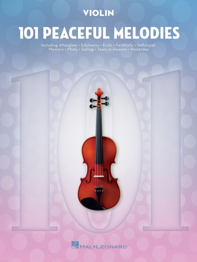 101 Peaceful Melodies for Violin&nbsp;&nbsp;Violine&nbsp;&nbsp;Buch