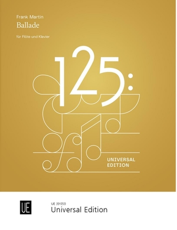 Ballade&nbsp;&nbsp;für Flöte und Klavier&nbsp;&nbsp;
