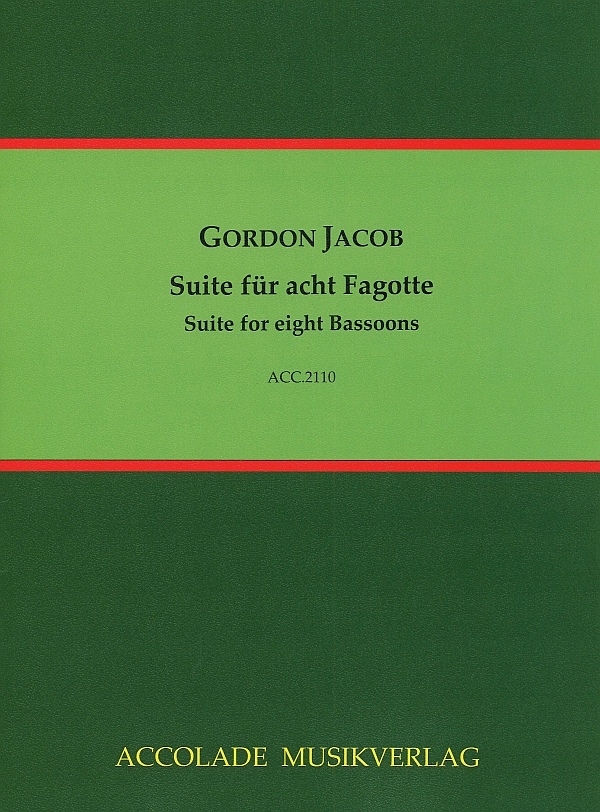 Suite&nbsp;&nbsp;für 8 Fagotte&nbsp;&nbsp;Partitur und Stimmen