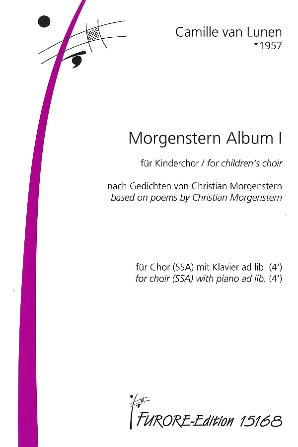 Morgenstern Album I&nbsp;&nbsp;für Kinderchor (SSA) mit Klavier ad lib.&nbsp;&nbsp;Partitur (dt)