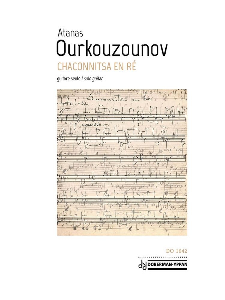 Chaconnitsa en Ré&nbsp;&nbsp;Gitarre&nbsp;&nbsp;Buch