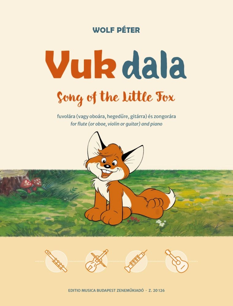 Song of the Little Fox&nbsp;&nbsp;Flöte und Klavier&nbsp;&nbsp;Buch + Einzelstimme(n)