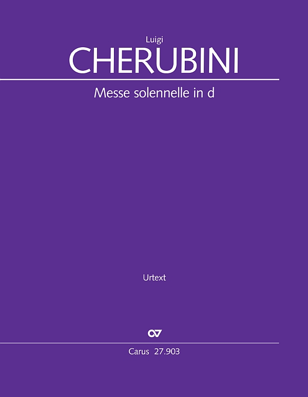 Messe solennelle in d&nbsp;&nbsp;für Soli SSATTB, gem Chor, Bläser, Streicher&nbsp;&nbsp;Dirigierpartitur (la)