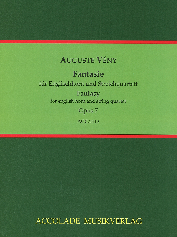 Fantasie op.7&nbsp;&nbsp;für Englischhorn und Streichquartett&nbsp;&nbsp;Partitur und Stimmen