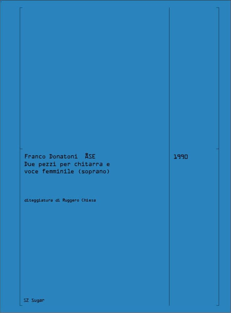 Ase (Algo II )&nbsp;&nbsp;High Voice and Guitar&nbsp;&nbsp;Partitur