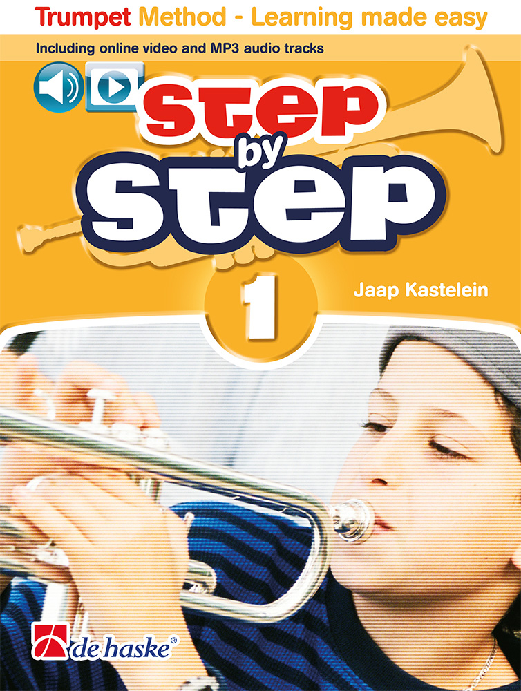 Step by Step 1 Trumpet&nbsp;&nbsp;Trompete&nbsp;&nbsp;Buch + Medien Online