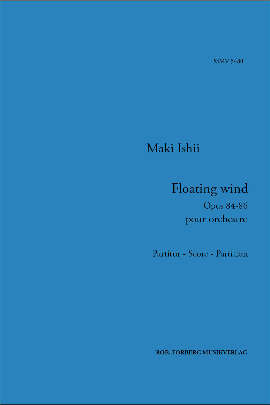 Floating Wind&nbsp;&nbsp;Orchestra&nbsp;&nbsp;Partitur