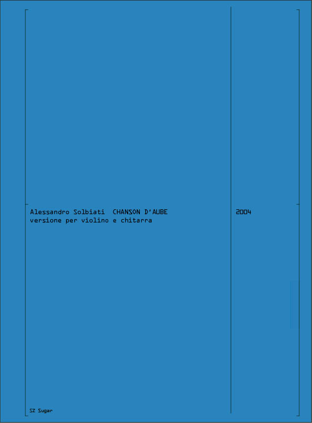 Chanson D'Aube per Violino e Chitarra&nbsp;&nbsp;Violin and Guitar&nbsp;&nbsp;Buch + Einzelstimme(n)