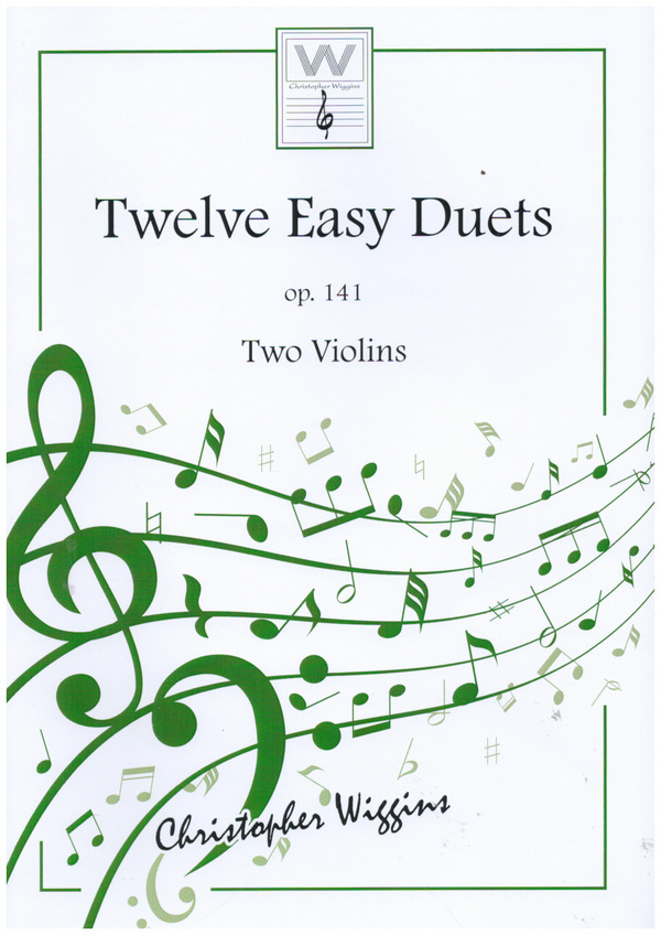 Twelve Easy Duets op.141&nbsp;&nbsp;for 2 violins&nbsp;&nbsp;score
