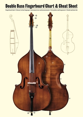 Jonas Lohse - Double Bass Fingerboard and Cheat Sheet