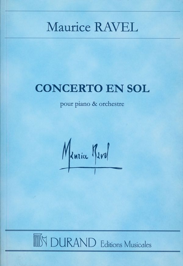 Maurice Ravel - Concerto sol majeur