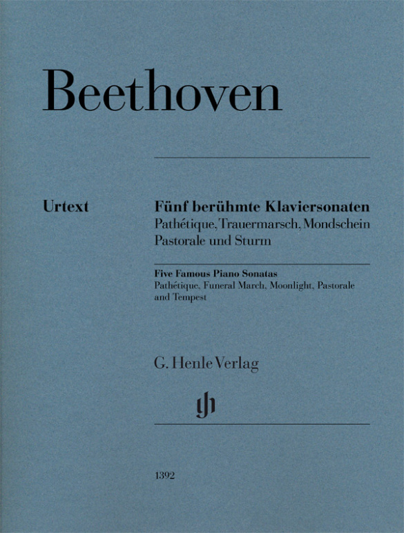  Ludwig van Beethoven - 5 berühmte Klaviersonaten