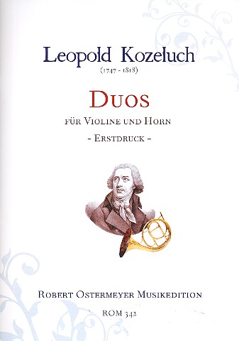 Leopold Anton Thomas Kozeluch - Duos für Violine und Horn