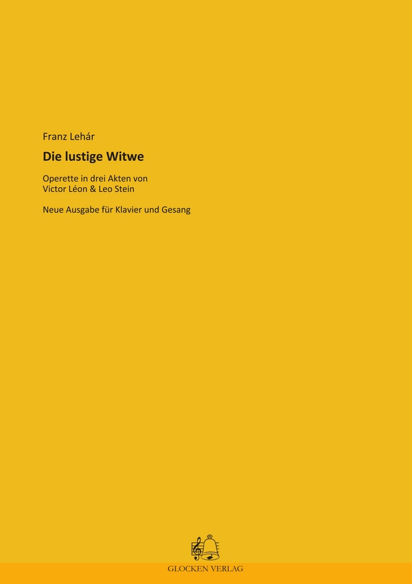  Franz Lehár - Die lustige Witwe - neue überarbeitete Ausgabe