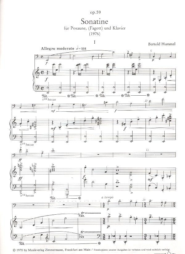 Sonatine op.59