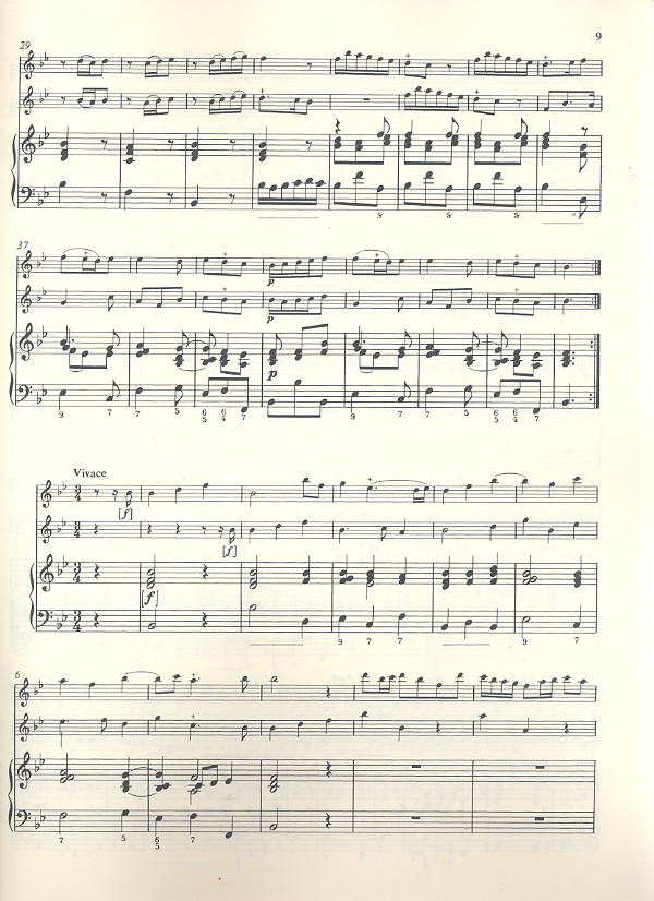 Triosonate B-Dur op.41,3