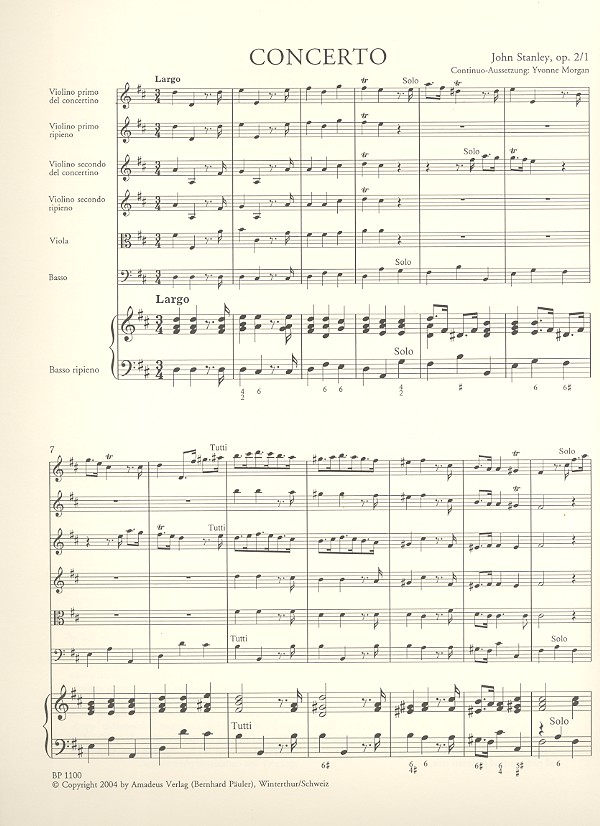 Concerto grosso D-Dur op.2,1