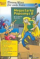 Notenversand Lamusica - Megastarke Popsongs Band 8 mit CD - Blockfl&ouml;tennoten