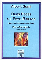 2 Peces a l'estil barroc : - Vollanzeige.