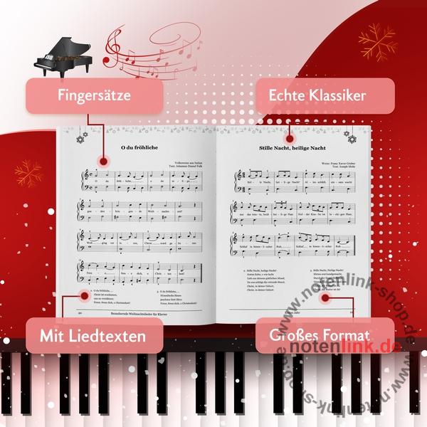 Titscher, Franz Bezaubernde Weihnachtslieder für Klavier 2 händig (4